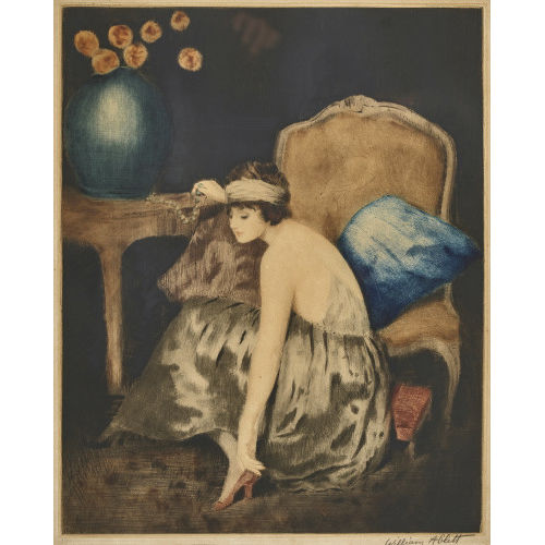 WILLIAM ALBERT ABLETT : Elegant Lady (DOBIASCHOFSKY AUKTIONEN AG)