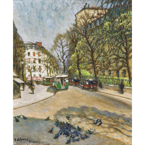 PYOTR ALEXANDROVICH NILUS : 'Chauss�e de la Muette' (DOBIASCHOFSKY AUKTIONEN AG)