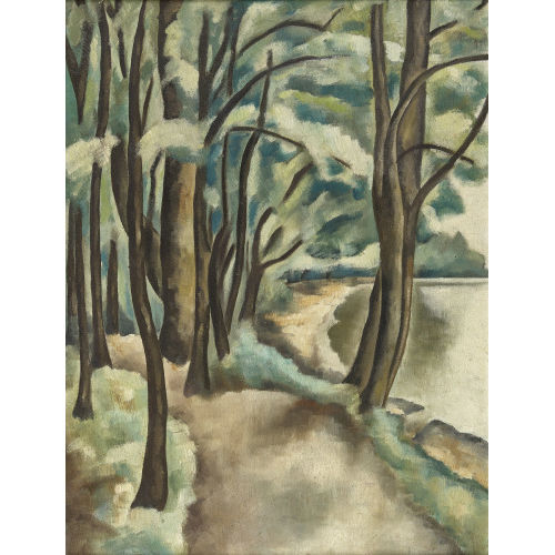 19./20. JH. FRANKREICH : Chemin sous-bois (DOBIASCHOFSKY AUKTIONEN AG)