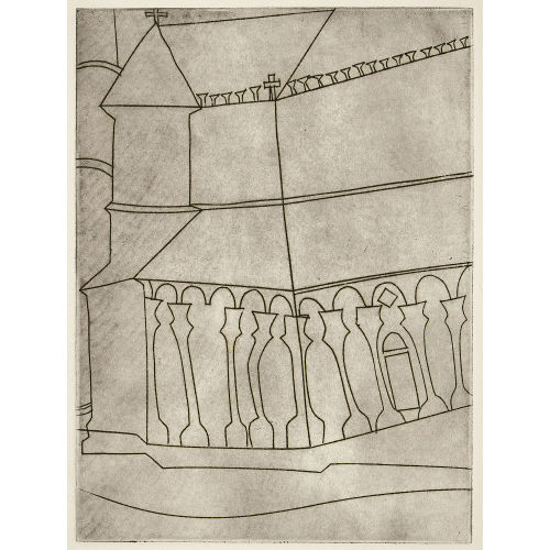 BEN NICHOLSON : 'Fragment of Tuscan Cathedral' (DOBIASCHOFSKY AUKTIONEN AG)