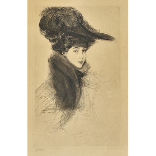 PAUL C�SAR HELLEU : Consuelo Vanderbilt (1877-1964), Prinzessin von Marlborough (DOBIASCHOFSKY AUKTIONEN AG)