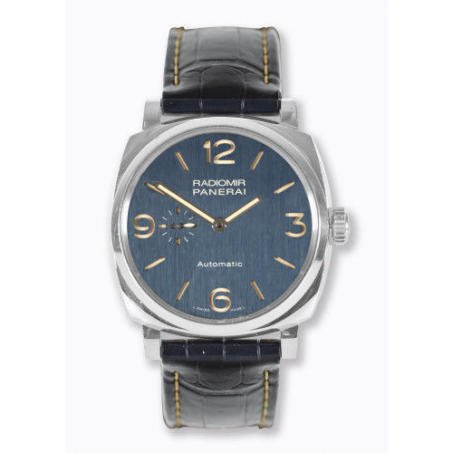 PANERAI : Herrenarmbanduhr 'Radomir 1940 (Bucherer Blue Edition)' (DOBIASCHOFSKY AUKTIONEN AG)