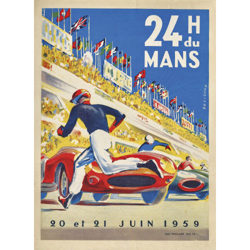 MICHEL BELIGOND : '24 H du Mans 1959' (DOBIASCHOFSKY AUKTIONEN AG)