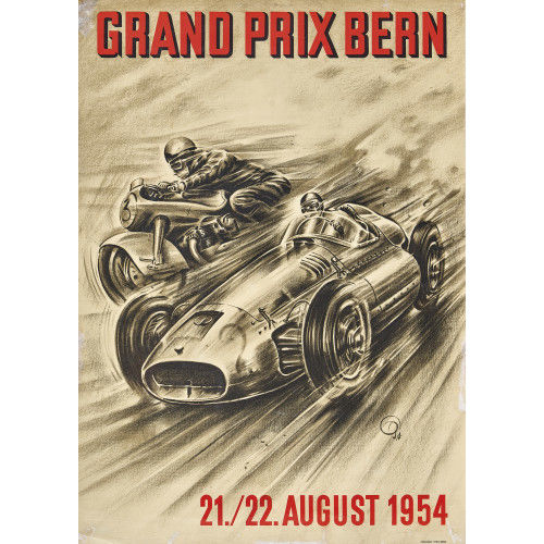 CARLO DEMAND : 'Grand Prix Bern 21./22. August 1954' (DOBIASCHOFSKY AUKTIONEN AG)
