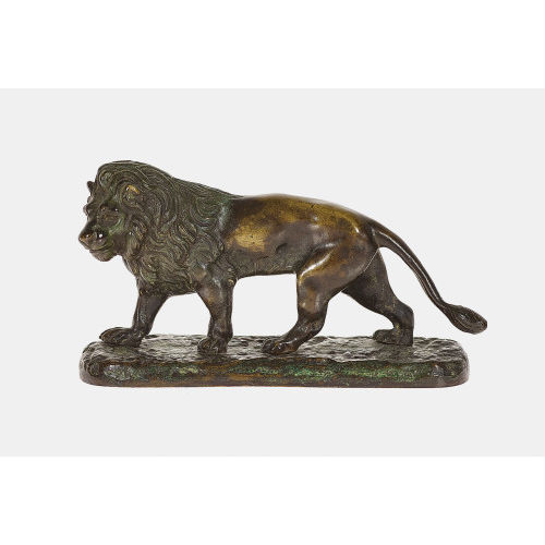 PIERRE-JULES M�NE : Lion debout (DOBIASCHOFSKY AUKTIONEN AG)