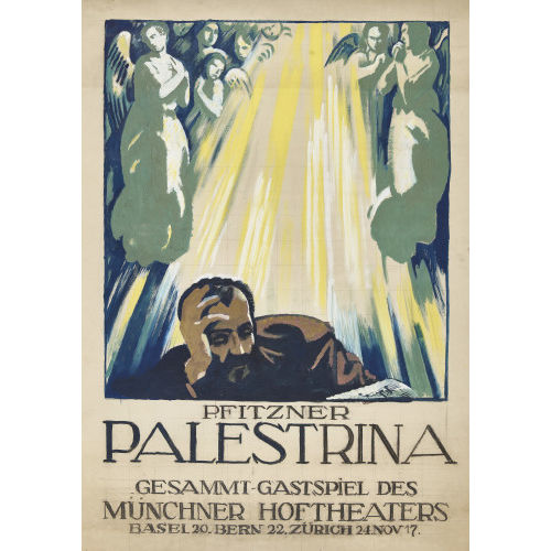 EMIL CARDINAUX : 'Pfitzner Palestrina Gesammt-Gastspiel 1917' (DOBIASCHOFSKY AUKTIONEN AG)