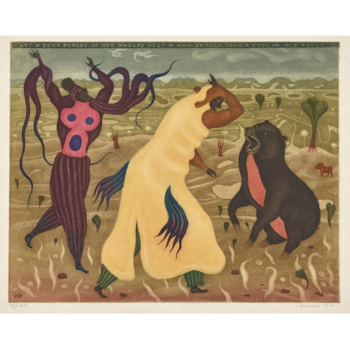 ARIK BRAUER : 'Let a bear robbed of her waelps meet a man rather than a fool in his folly' (DOBIASCHOFSKY AUKTIONEN AG)