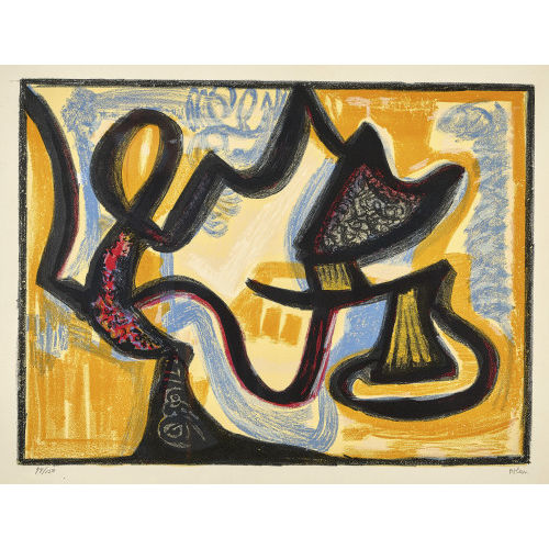 JEAN MICHEL ATLAN : 'Le Simoun' (DOBIASCHOFSKY AUKTIONEN AG)