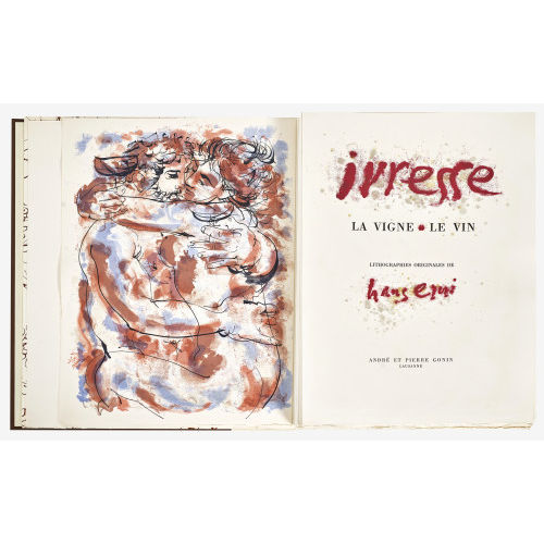 HANS ERNI : 'Ivresse. La vigne, le vin' (DOBIASCHOFSKY AUKTIONEN AG)