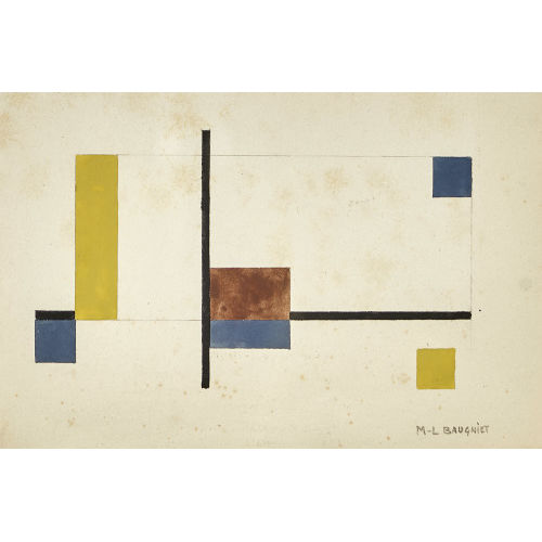 MARCEL LOUIS BAUGNIET : Composition (DOBIASCHOFSKY AUKTIONEN AG)