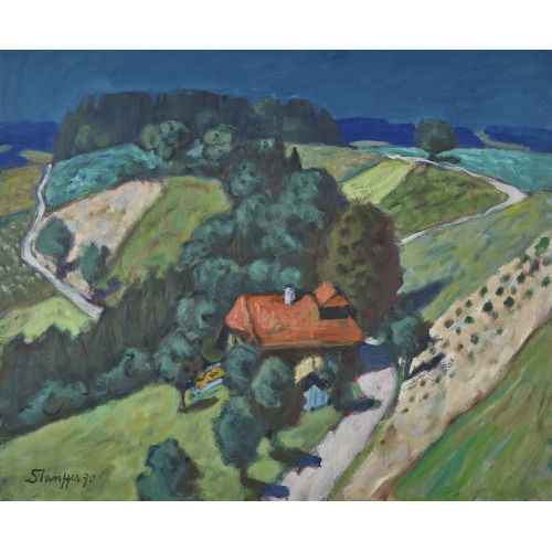 FRED STAUFFER : 'Matin � Rivaz' (DOBIASCHOFSKY AUKTIONEN AG)