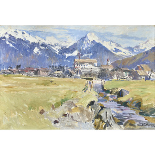 JAKOB (AUCH JACQUES) RUCH : N�fels im Fr�hling (DOBIASCHOFSKY AUKTIONEN AG)
