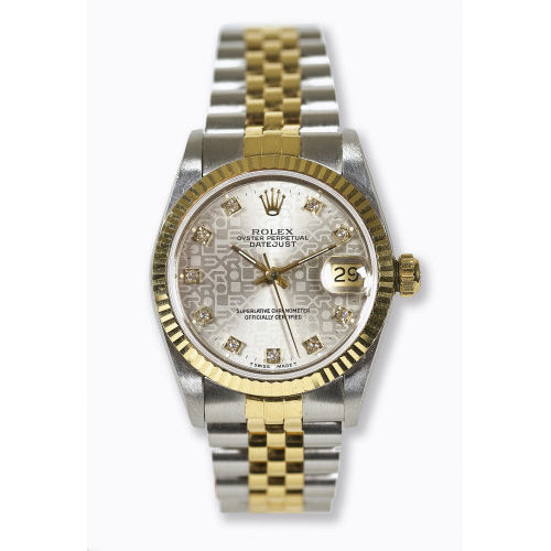 ROLEX : Armbanduhr 'Oyster Perpetual, Datejust' (DOBIASCHOFSKY AUKTIONEN AG)