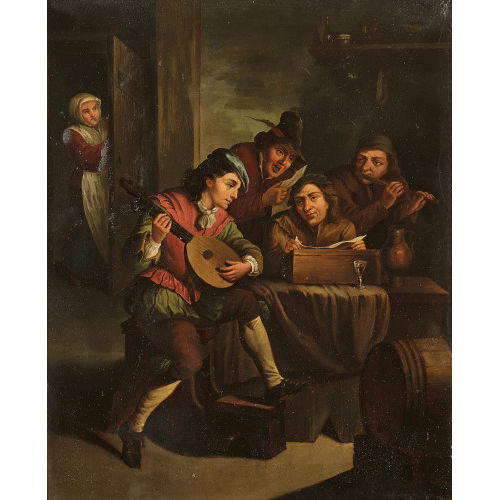 DAVID II TENIERS : Der Lautenspieler (DOBIASCHOFSKY AUKTIONEN AG)