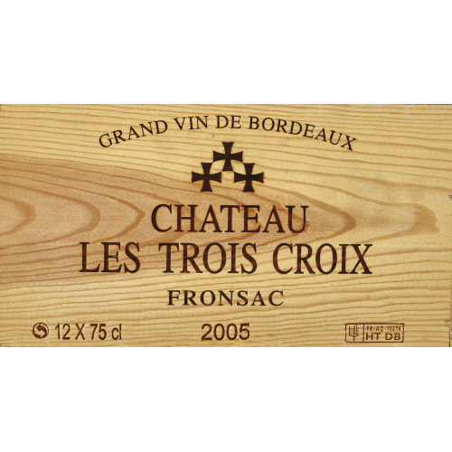 CH�TEAU LES TROIS CROIX : Fronsac, 2005 (DOBIASCHOFSKY AUKTIONEN AG)