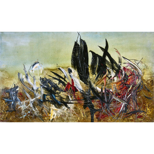 SOSHANA (EIGTL. SCHLLER AFROYIM : 'Mexikanische Landschaft' (DOBIASCHOFSKY AUKTIONEN AG)