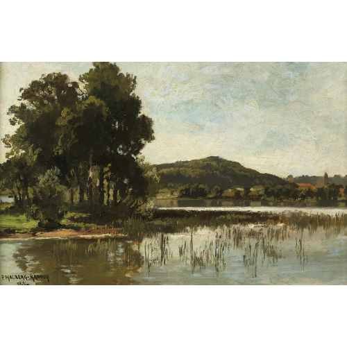 FRITZ HALBERG-KRAUSS : Seelandschaft (DOBIASCHOFSKY AUKTIONEN AG)