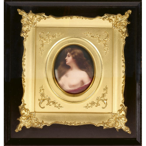 MINIATUR : Hohenberg an der Eger, um 1900 (C.M. Hutschenreuther) (DOBIASCHOFSKY AUKTIONEN AG)