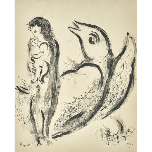 MARC CHAGALL : 'M�re et enfant' (DOBIASCHOFSKY AUKTIONEN AG)