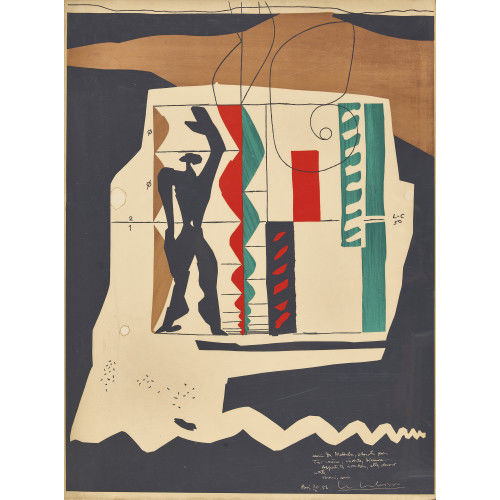 CHARLES-�DOUARD) LE CORBUSIER (EIGTL. JEANNERET : 'Modulor' (DOBIASCHOFSKY AUKTIONEN AG)