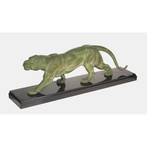 D�M�TER HARALAMB CHIPARUS : Schreitender Panther (DOBIASCHOFSKY AUKTIONEN AG)