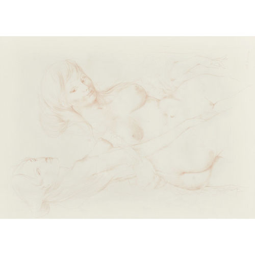 OTTO BACHMANN : Deux filles (DOBIASCHOFSKY AUKTIONEN AG)