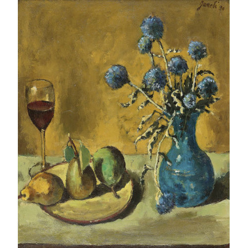 JEANNE) JANEB� (EIGTL. BARRAUD-PELLET : 'Chardons bleus' (DOBIASCHOFSKY AUKTIONEN AG)