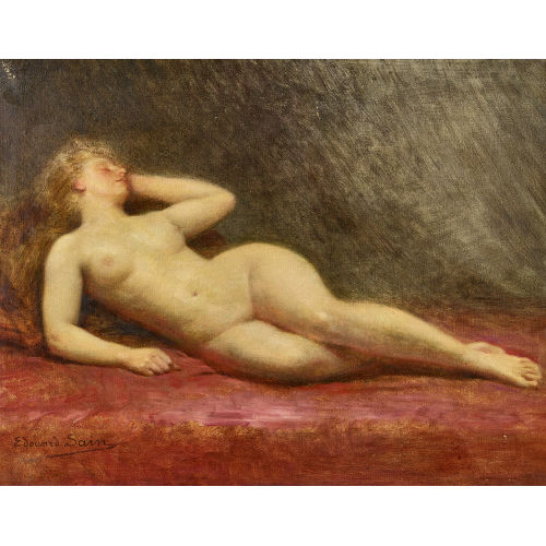 �DOUARD ALEXANDRE DE SAIN : Nu endormi (DOBIASCHOFSKY AUKTIONEN AG)