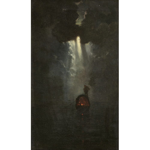 AUGUSTO FERRI : Notturno a Venezia (DOBIASCHOFSKY AUKTIONEN AG)