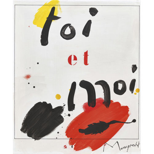 RUDOLF MUMPRECHT : 'toi et moi' (DOBIASCHOFSKY AUKTIONEN AG)