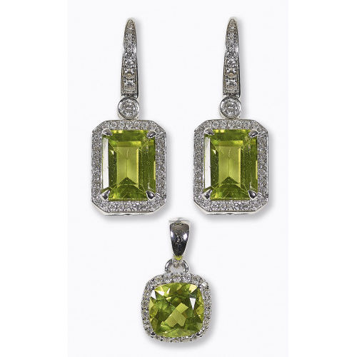 PERIDOT-SET : (DOBIASCHOFSKY AUKTIONEN AG)