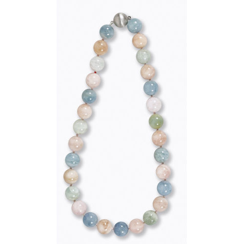 AQUAMARIN-BERYLL-COLLIER : (DOBIASCHOFSKY AUKTIONEN AG)