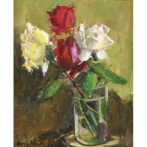 BENJAMIN II VAUTIER : Rosen im Glas (DOBIASCHOFSKY AUKTIONEN AG)