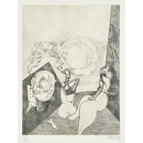 ROLAND BUGNON : 'Der Windmacher' (DOBIASCHOFSKY AUKTIONEN AG)