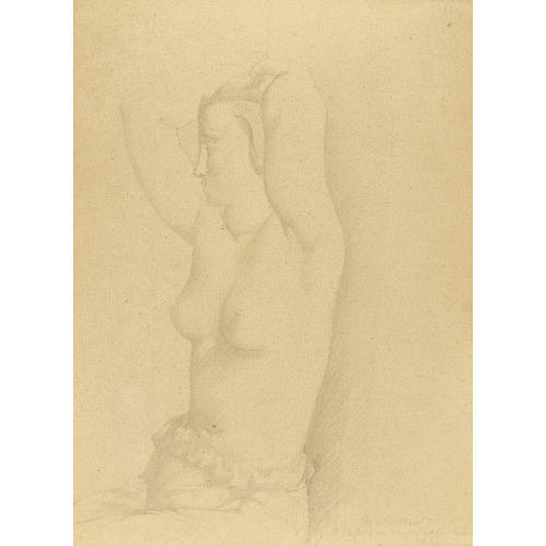 RODOLPHE TH�OPHILE BOSSHARD : Jeune femme (DOBIASCHOFSKY AUKTIONEN AG)