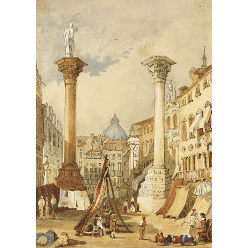 18./19. JH. ITALIEN : Paar Ansichten von Vicenza (DOBIASCHOFSKY AUKTIONEN AG)