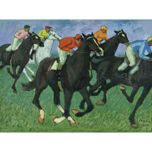 HENRY MEYLAN : 'Course de chevaux' (DOBIASCHOFSKY AUKTIONEN AG)