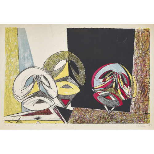MAX ERNST : 'Masques' (DOBIASCHOFSKY AUKTIONEN AG)