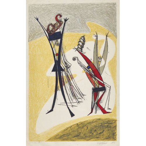 MAX ERNST : 'Rythmes' (DOBIASCHOFSKY AUKTIONEN AG)