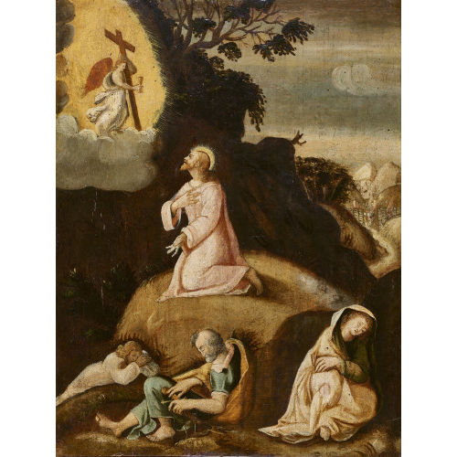 16./17. JH. ITALIEN : Christus am �lberg (DOBIASCHOFSKY AUKTIONEN AG)