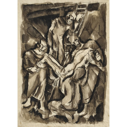 OTTO BAUMBERGER : Kreuzabnahme (DOBIASCHOFSKY AUKTIONEN AG)