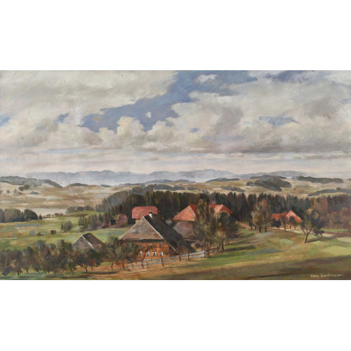 HANS GARTMEIER : Emmentaler Landschaft (DOBIASCHOFSKY AUKTIONEN AG)