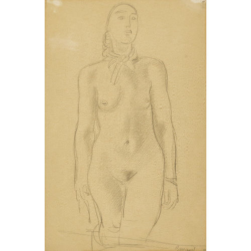 MAURICE BARRAUD : Femme nue (DOBIASCHOFSKY AUKTIONEN AG)