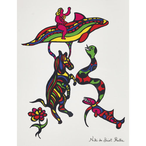 NIKI DE SAINT PHALLE : Ohne Titel (DOBIASCHOFSKY AUKTIONEN AG)
