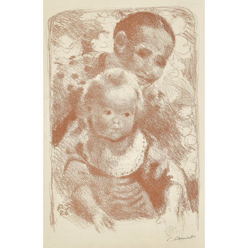 CUNO AMIET : 'Mutter und Kind' (DOBIASCHOFSKY AUKTIONEN AG)