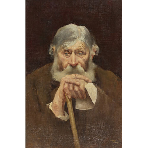 MAX ALFRED BURI : 'Alter Mann' (DOBIASCHOFSKY AUKTIONEN AG)