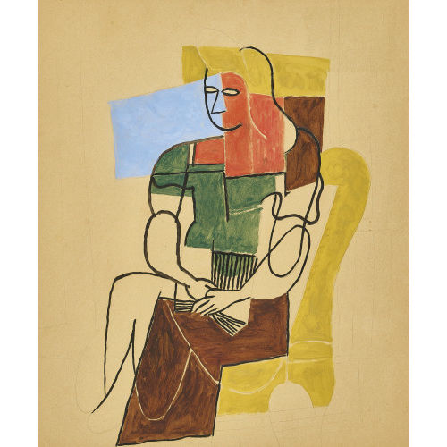 FRITZ HUF : Sitzende Frau (DOBIASCHOFSKY AUKTIONEN AG)