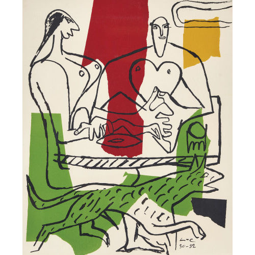 CHARLES-�DOUARD) LE CORBUSIER (EIGTL. JEANNERET : 'Entre-deux ou propos toujours reli�s' (DOBIASCHOFSKY AUKTIONEN AG)