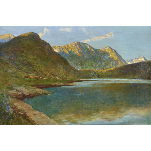 GIOACHIMO GALBUSERA : Am Lago Ritom (DOBIASCHOFSKY AUKTIONEN AG)