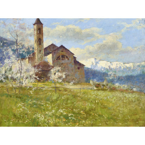 GIOACHIMO GALBUSERA : Chiesa a Bironico (DOBIASCHOFSKY AUKTIONEN AG)